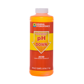 General Hydroponics pH Down Liquid Quart