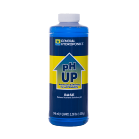 General Hydroponics pH Up Liquid Quart