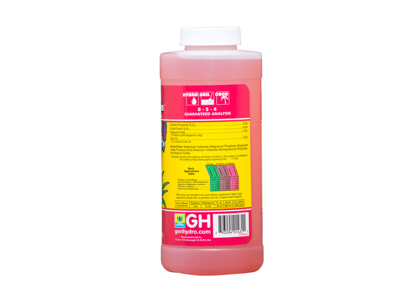 General Hydroponics Flora Bloom Pint