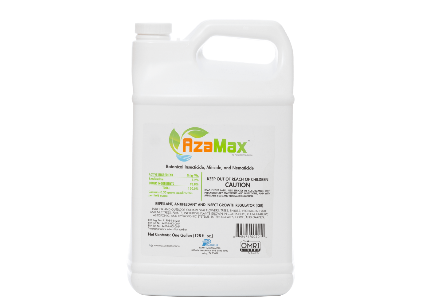 General Hydroponics AzaMax Gallon