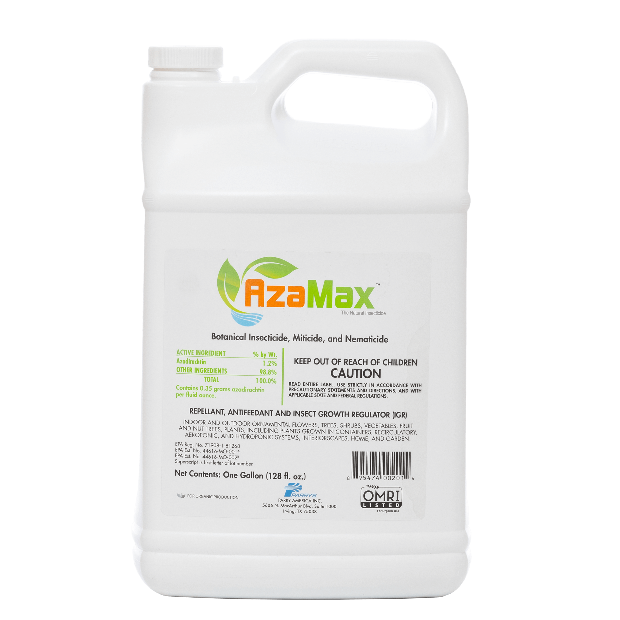 General Hydroponics AzaMax Gallon