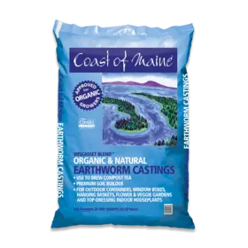 Coast of Maine Wiscasset Earthworm Casting  8qt