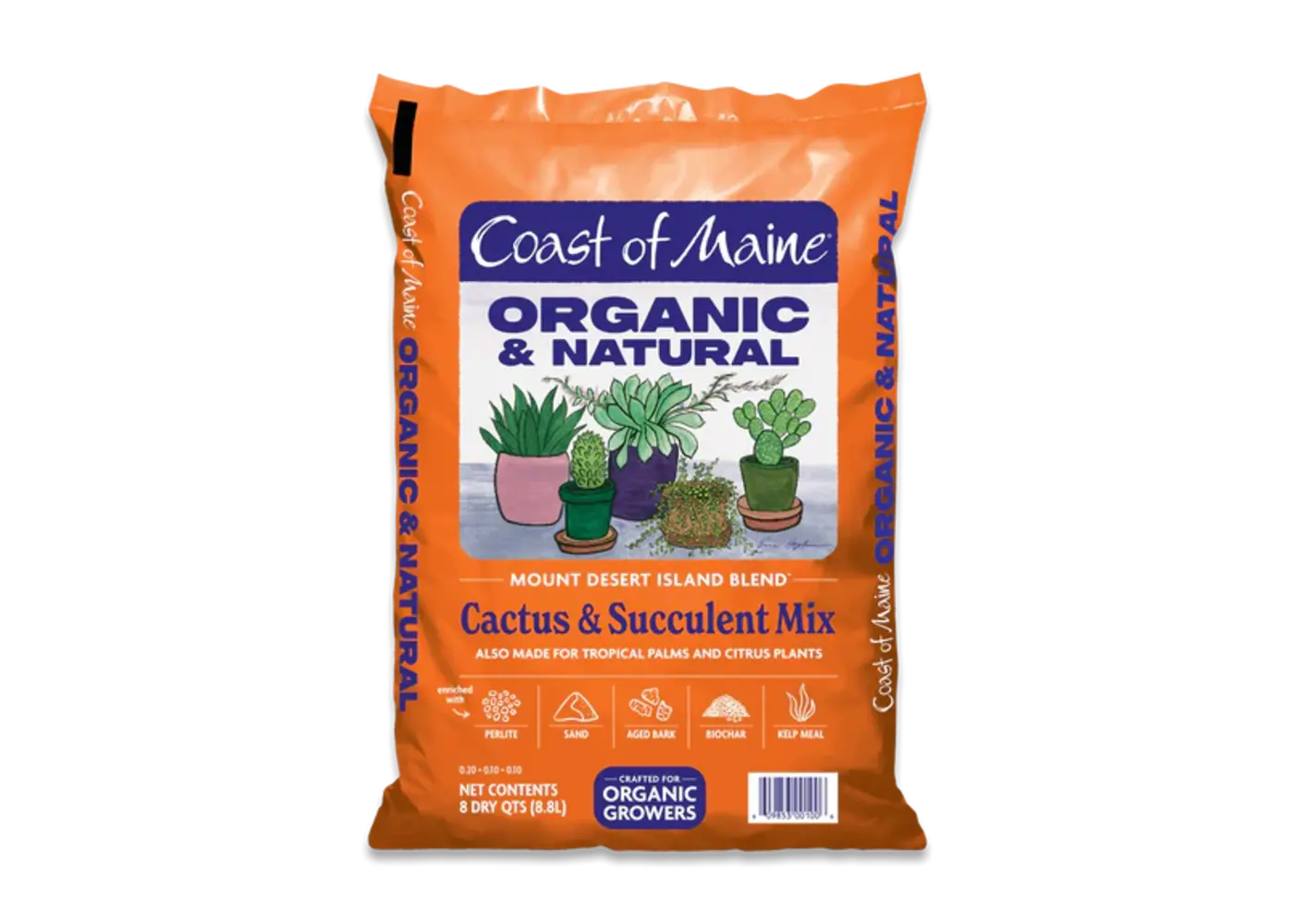 Coast of Maine Cactus & Succulent Mix 8qt