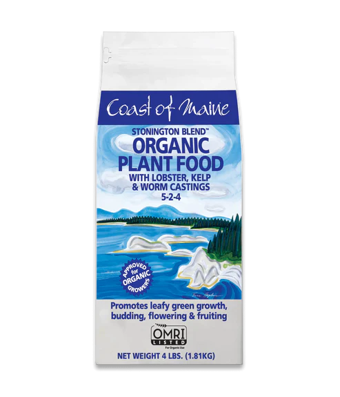 Coast of Maine Organic Plant Food 4lb Stonington Blend