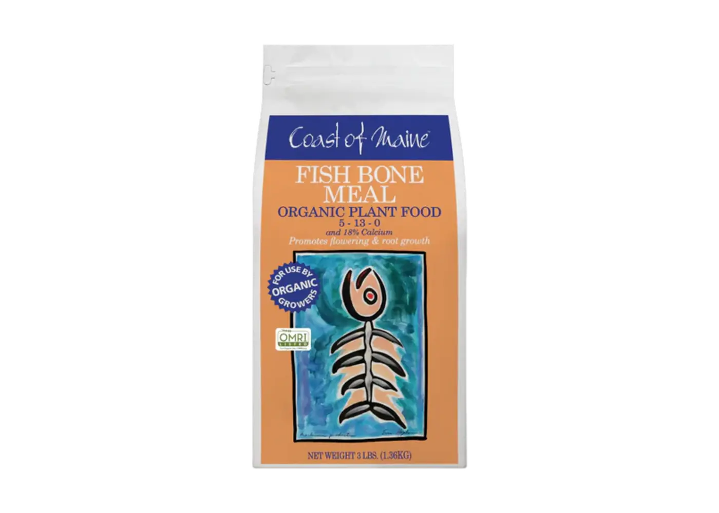 Coast of Maine Buds & Blooms Fish Bone Meal 3lb