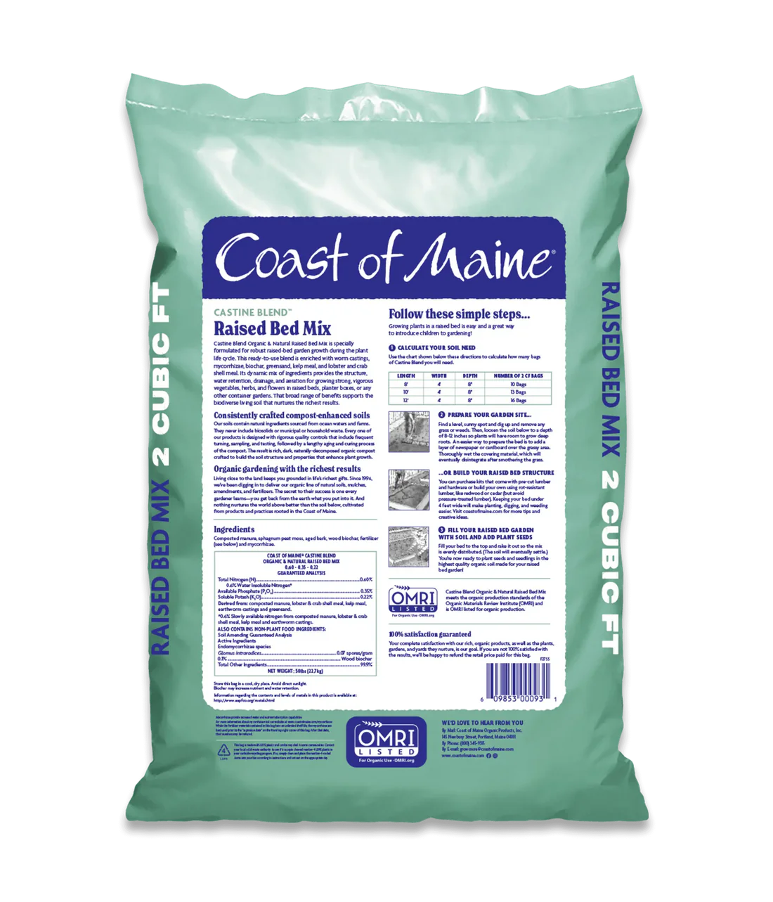 Coast of Maine Castine Blend 2cuft