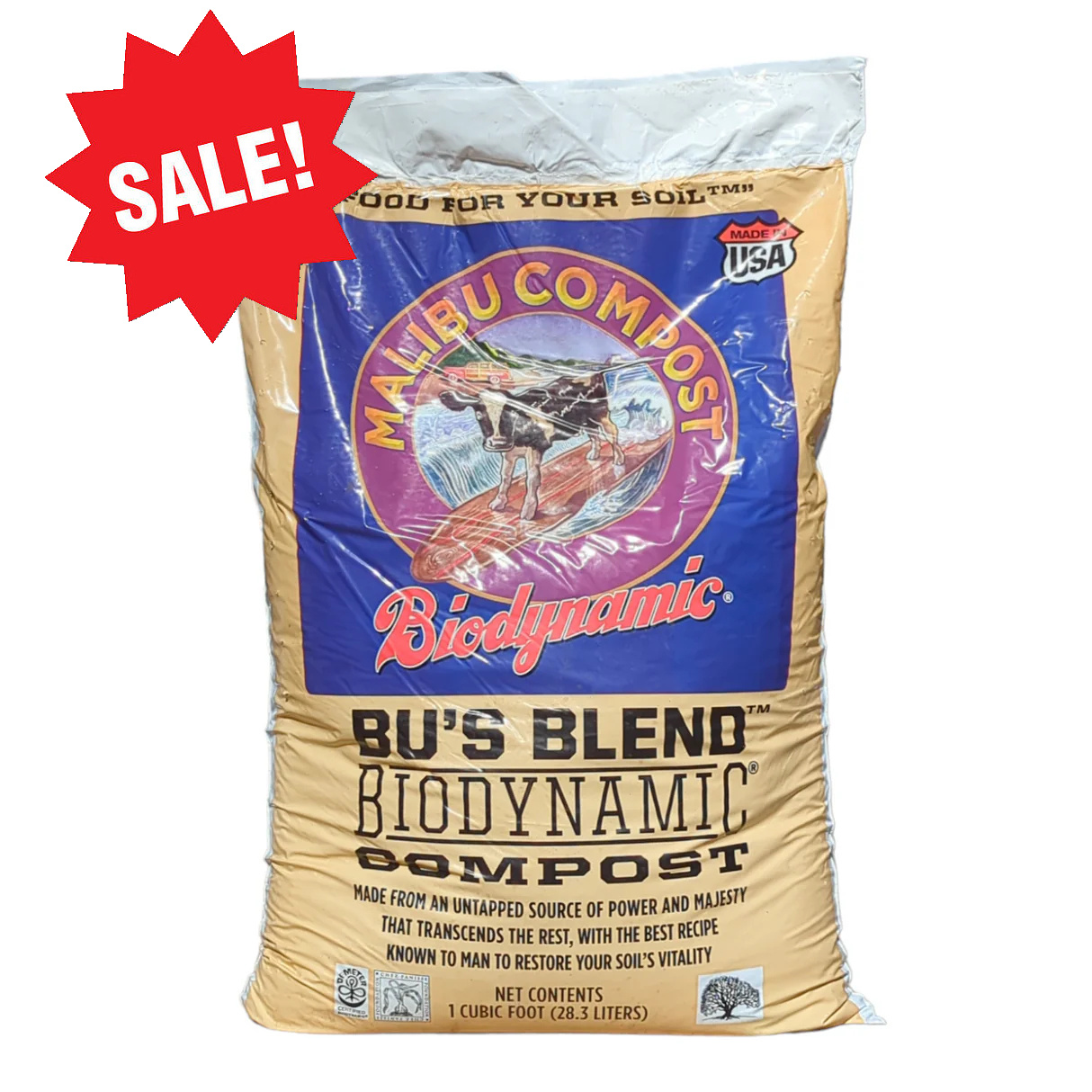 Malibu Compost Malibu Bu's Blend Biodynamic Compost 1 cuft