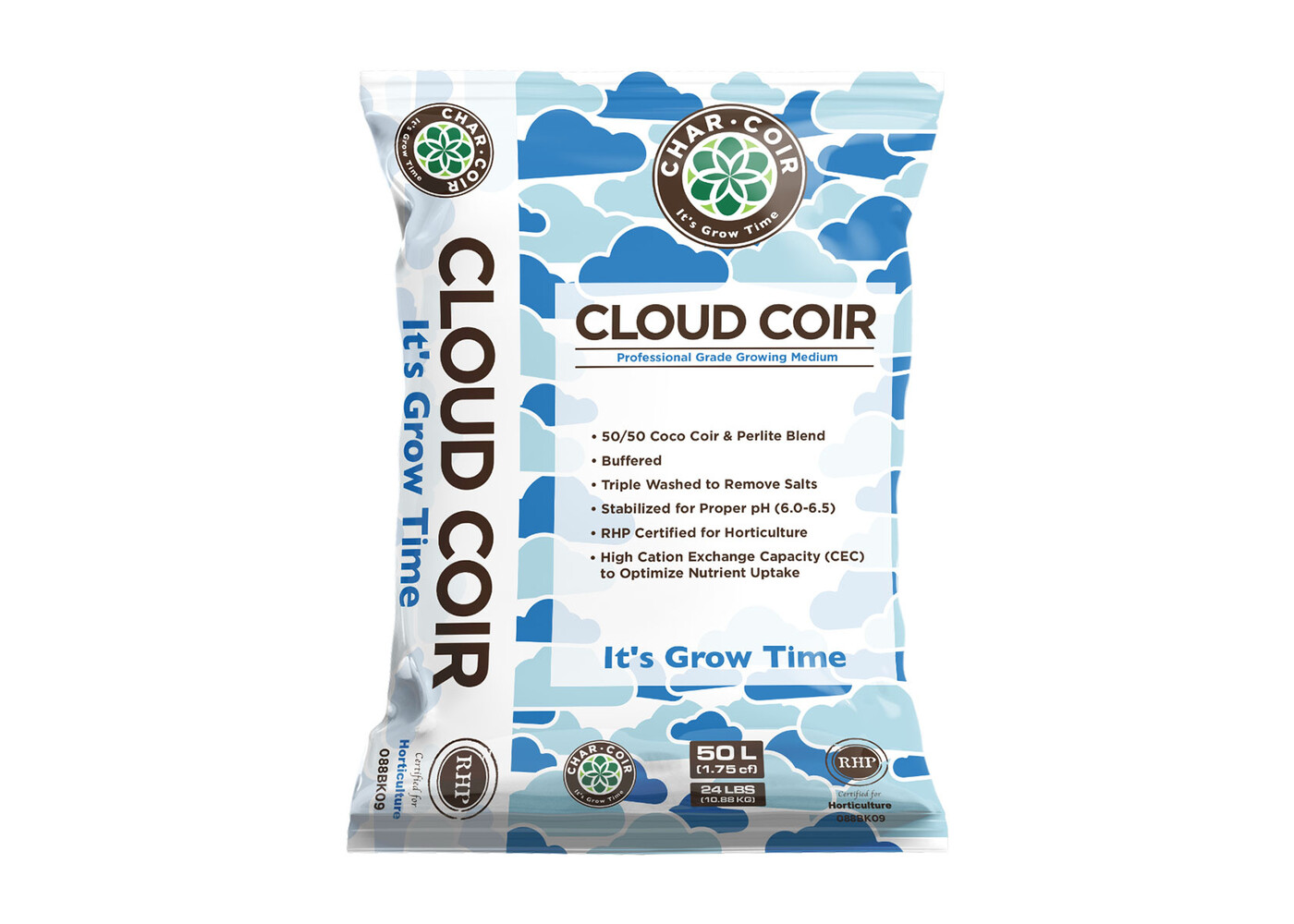 Char Coir  CLOUD COIR 50/50 perlite/coco RHP, 50L