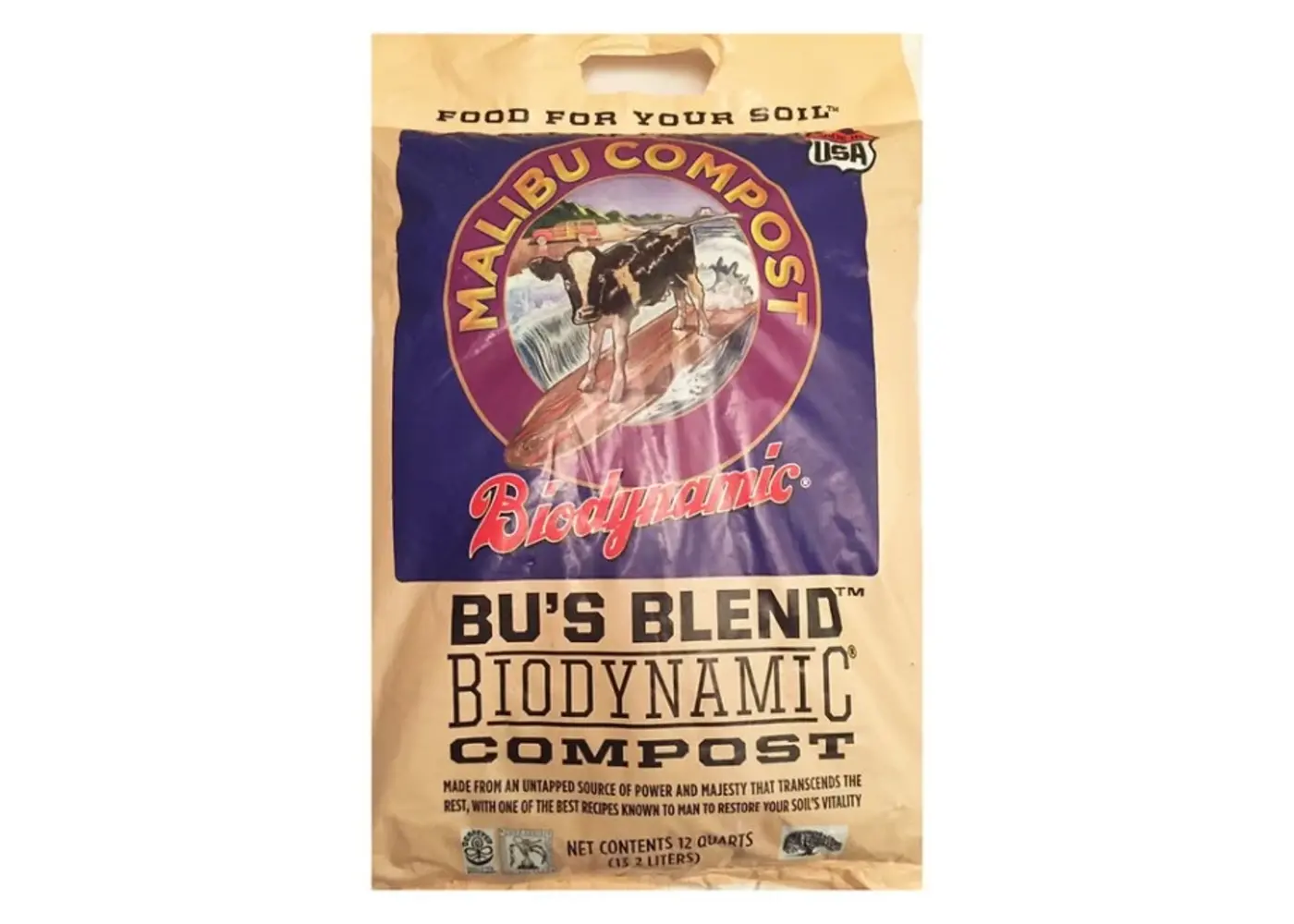 Malibu Bu's Blend Biodynamic Compost 12 qt