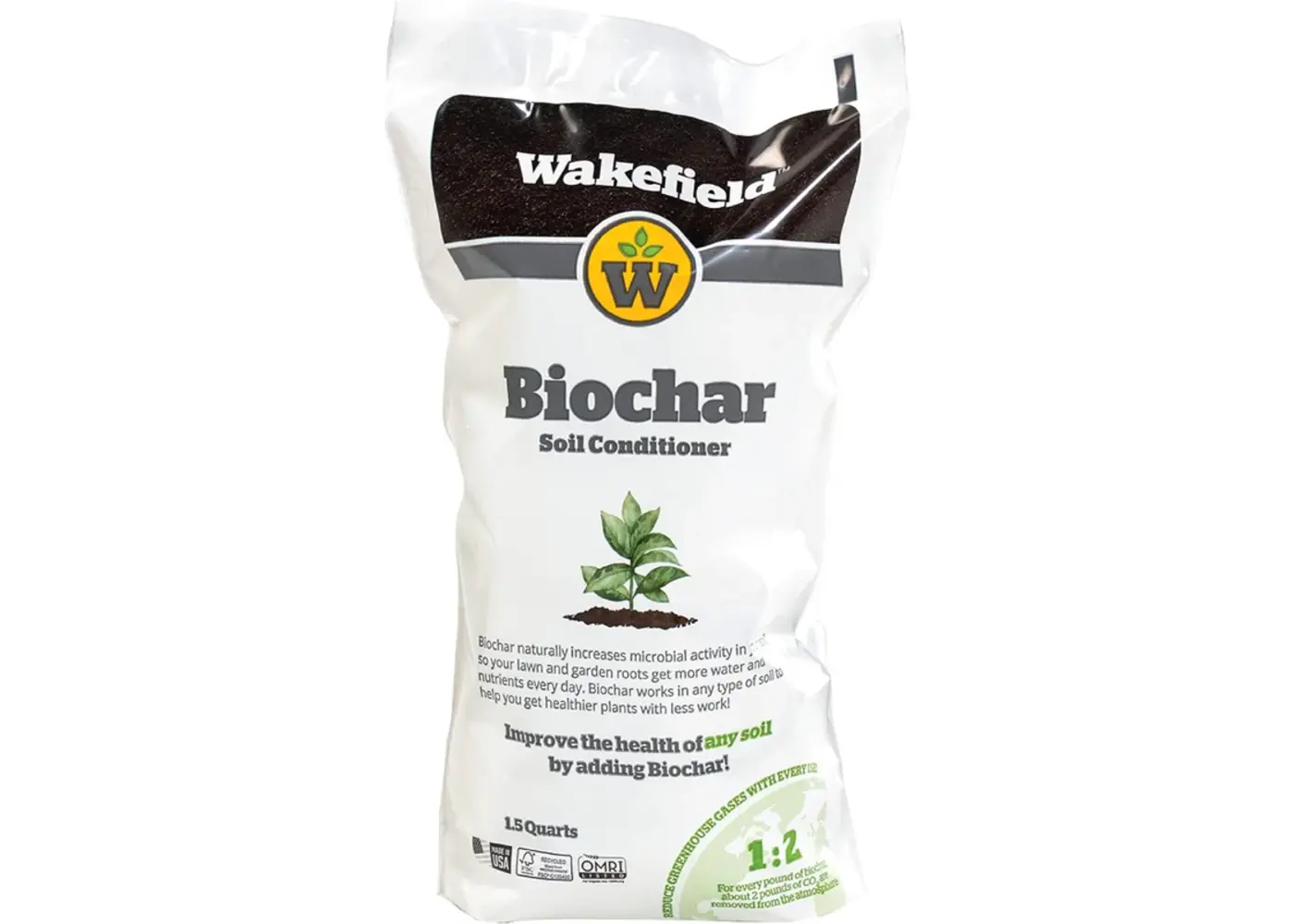 Wakefield BioChar Soil Conditioner 1cu ft