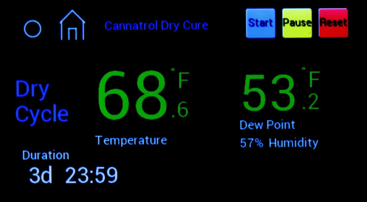 VT Dry & Cure  Technologies Cannatrol Cool Cure Clear Unit