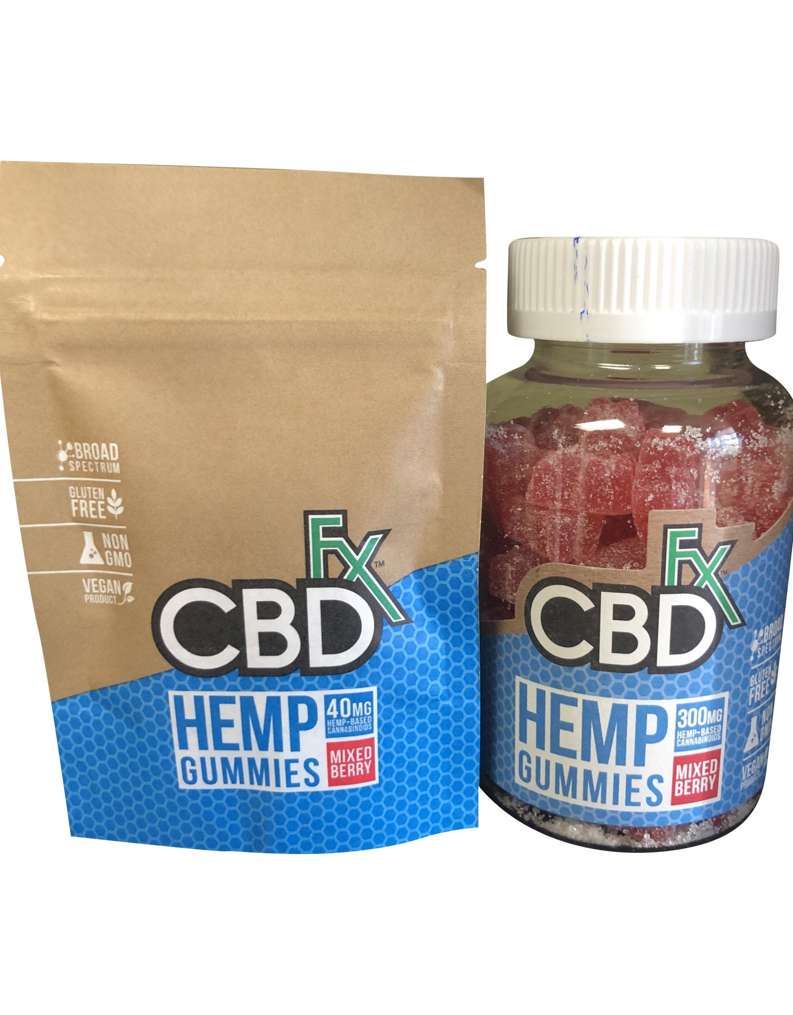 CBD Fx Gummies - Mixed Berry - Hemp Victory Garden Castle Rock