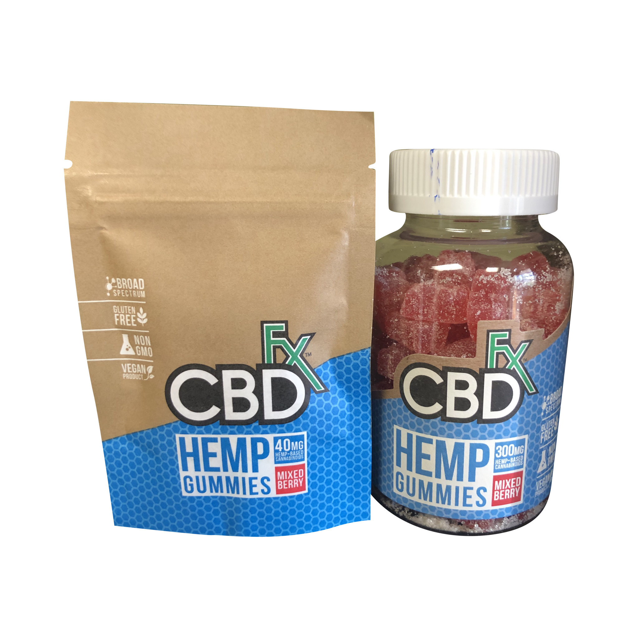 CBD Fx Gummies - Mixed Berry - Hemp Victory Garden Castle ...