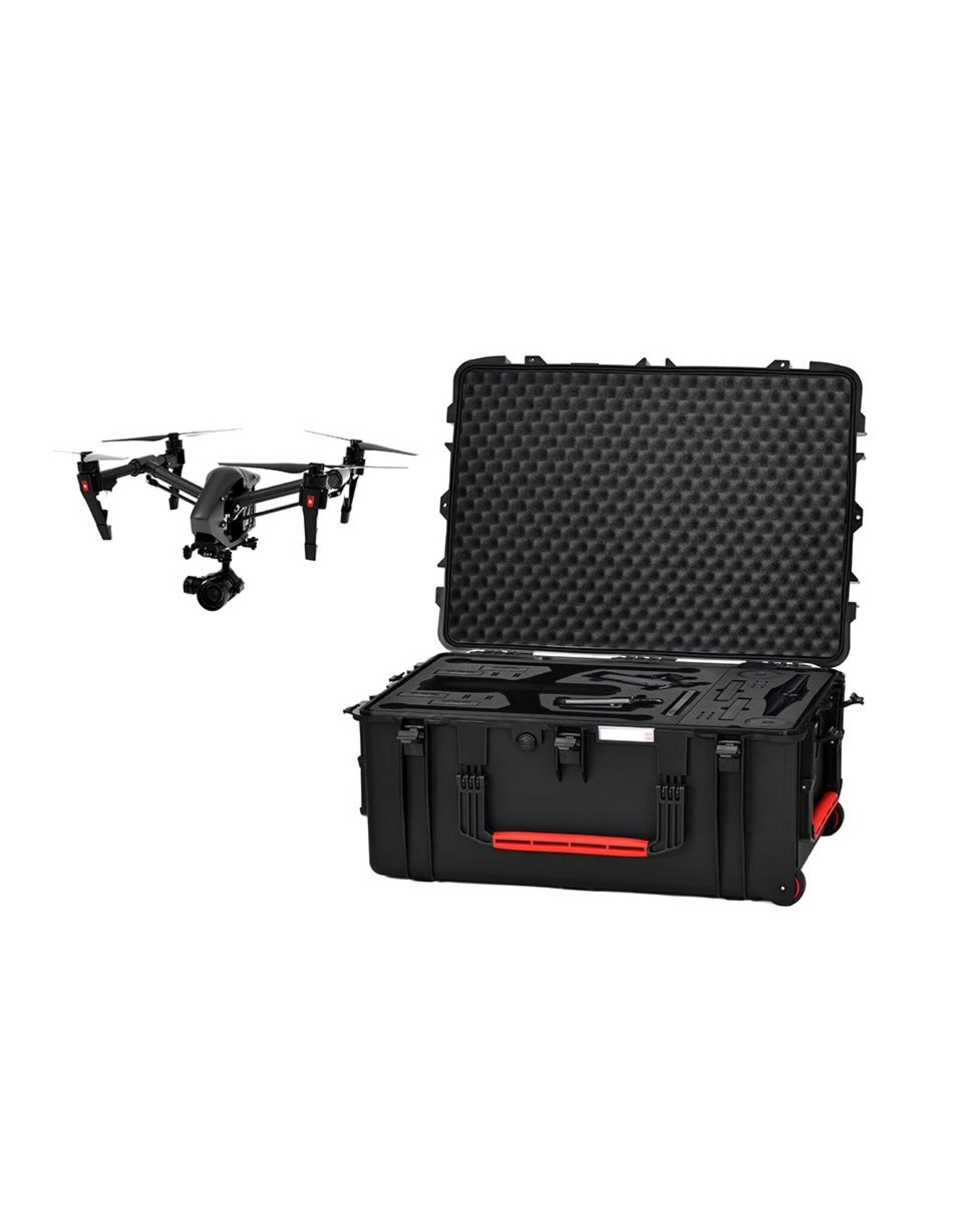 HPRC HPRC Wheeled Hard Case with Foam for DJI Inspire 2