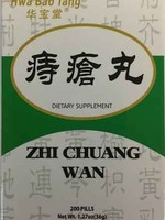 Hwa Bao Tang Zhi Chuang Wan- Hemorrhoid Pills- 200ct