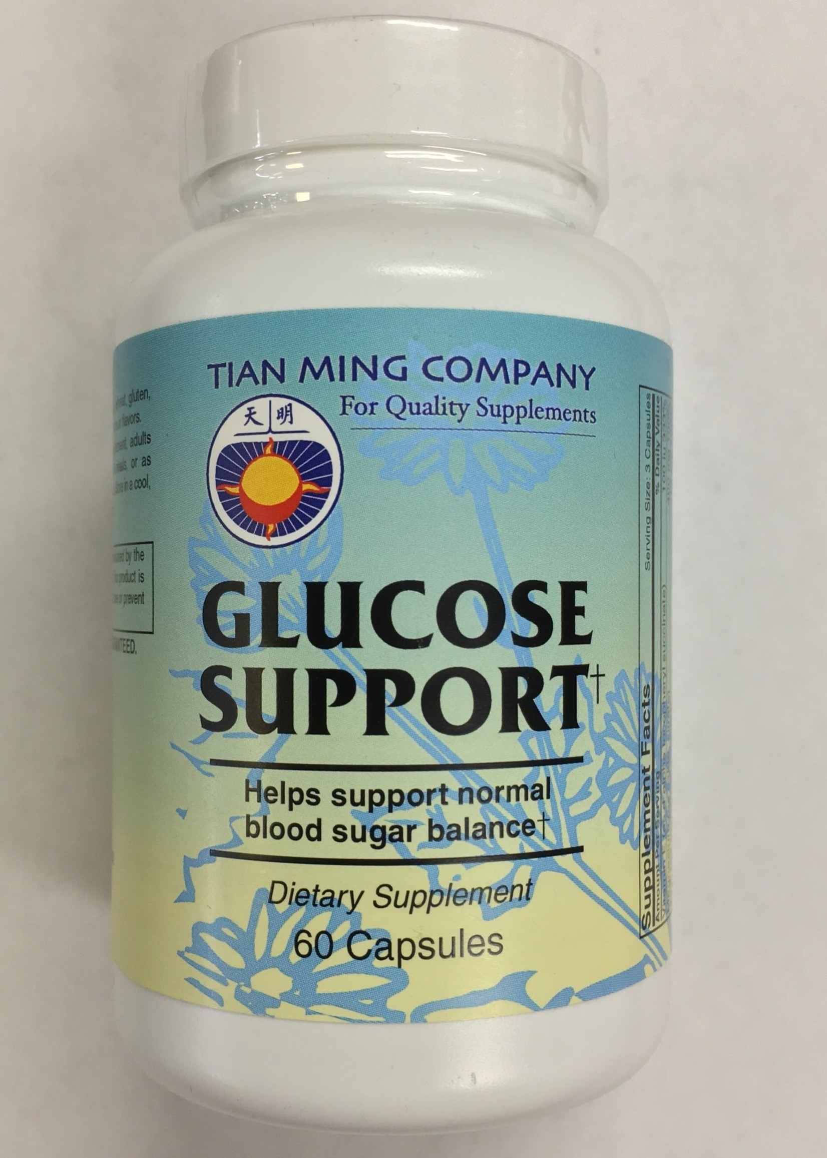 Tian Ming Glucose Support by Tian Ming 60 Capsules