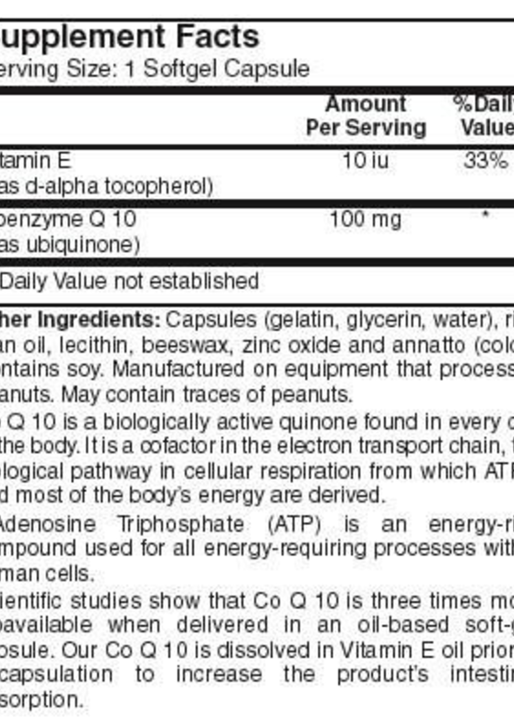 Tian Ming Coenzyme Q10 by Tian Ming Co. (120 Softgels)