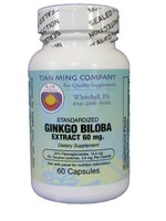 Tian Ming Ginkgo Biloba by Tian Ming Co. (120 Capsules)