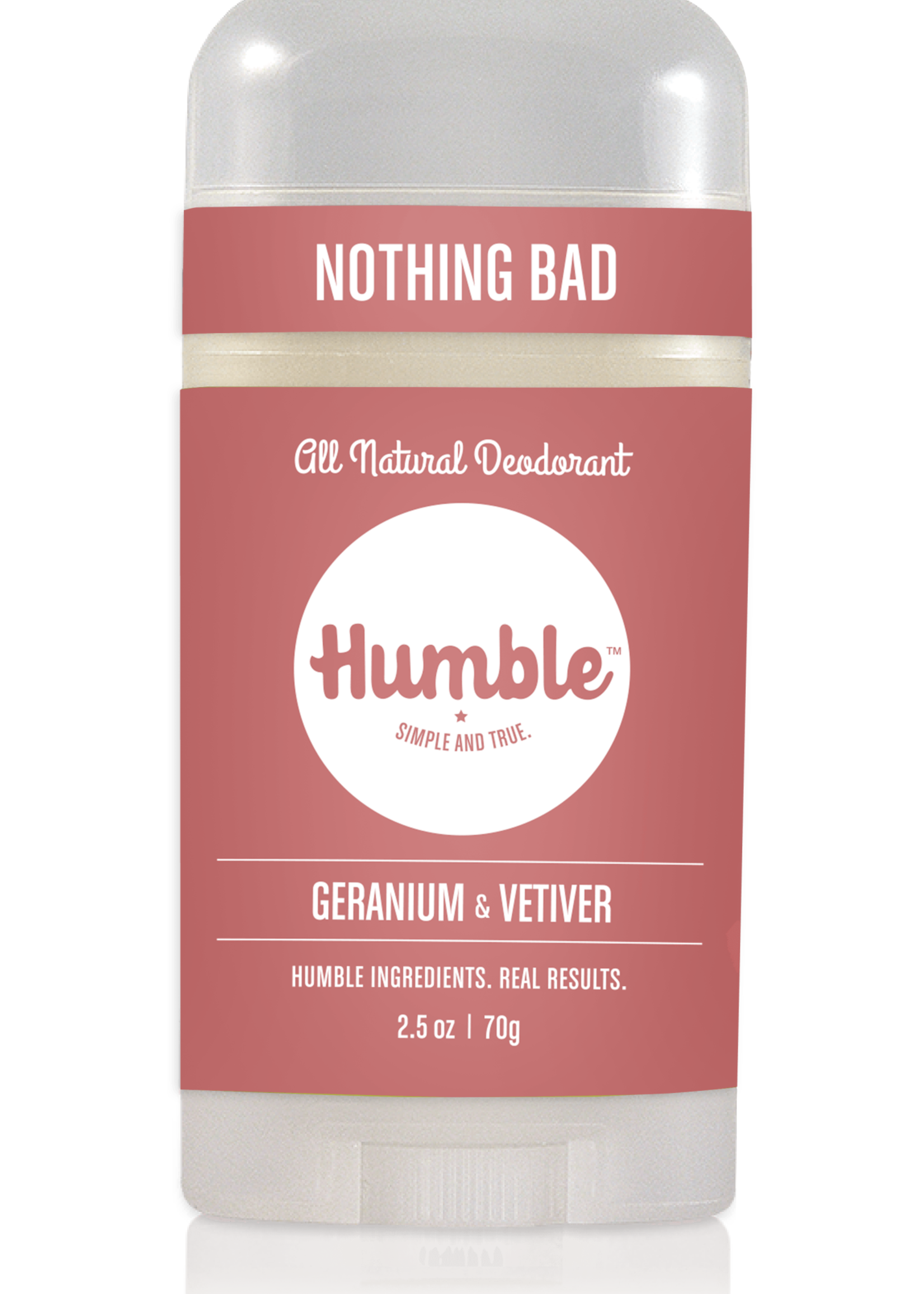 Humble Humble All Natural Deodorant Geranium & Vetiver
