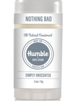 Humble Humble All Natural Deodorant Vegan Sensitive Skin Simply Unscented