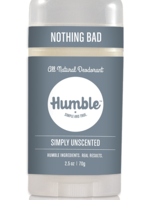 Humble Humble All Natural Deodorant Simply Unscented