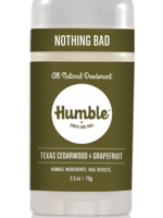 Humble Humble All Natural Deodorant Texas Cedarwood & Grapefruit