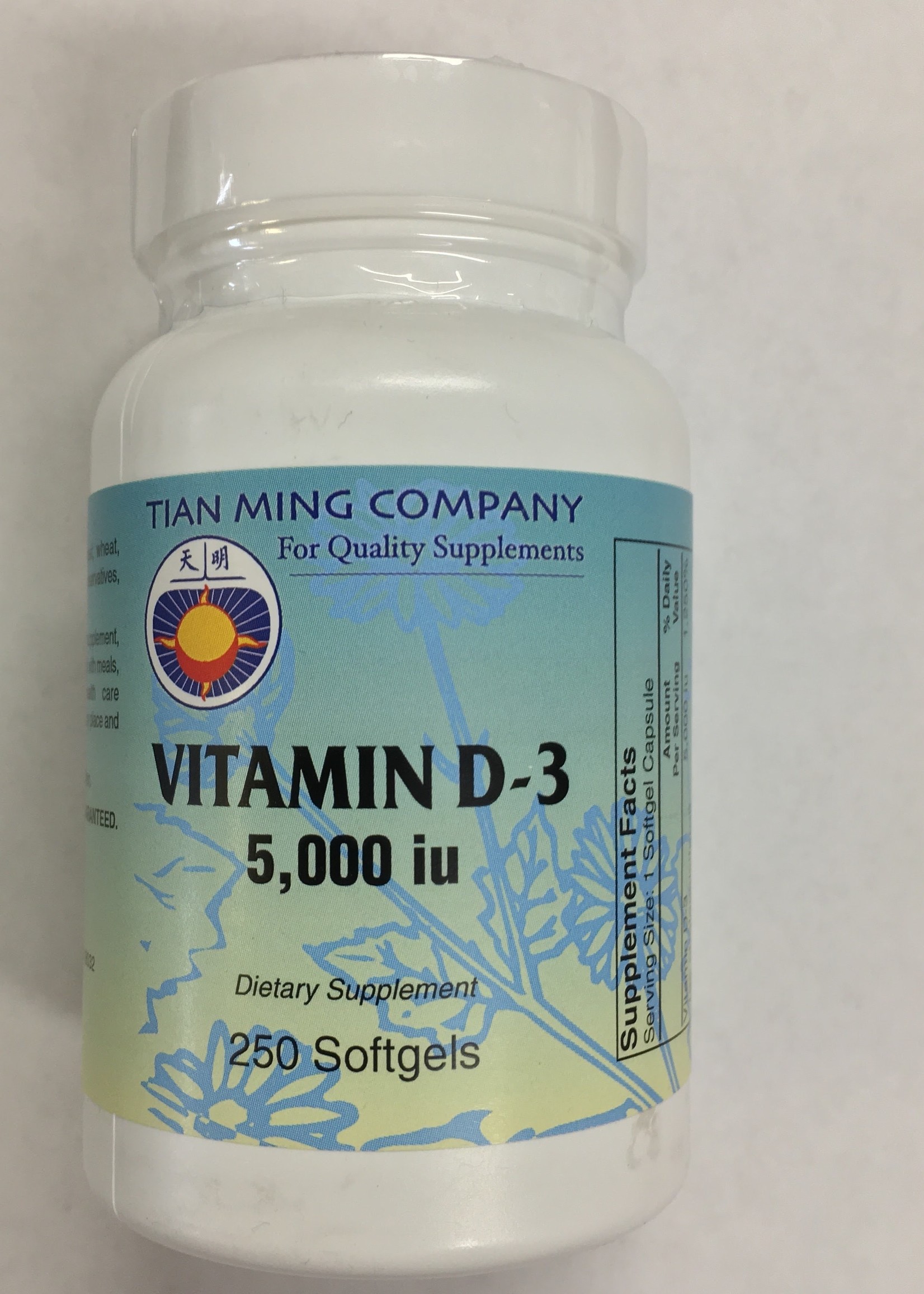 Tian Ming Vitamin D-3 by Tian Ming CO.