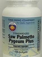 Tian Ming Prostate Support Saw Palmetto Pygeum Plus And More (120 Softgels) by Tian Ming Co.