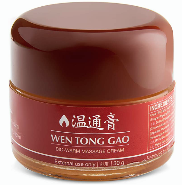 Wen Tong Gao BioWarm Massage Cream ABC Natural Supply