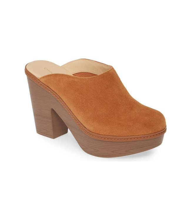 Wood Grain Platform Classic Clog