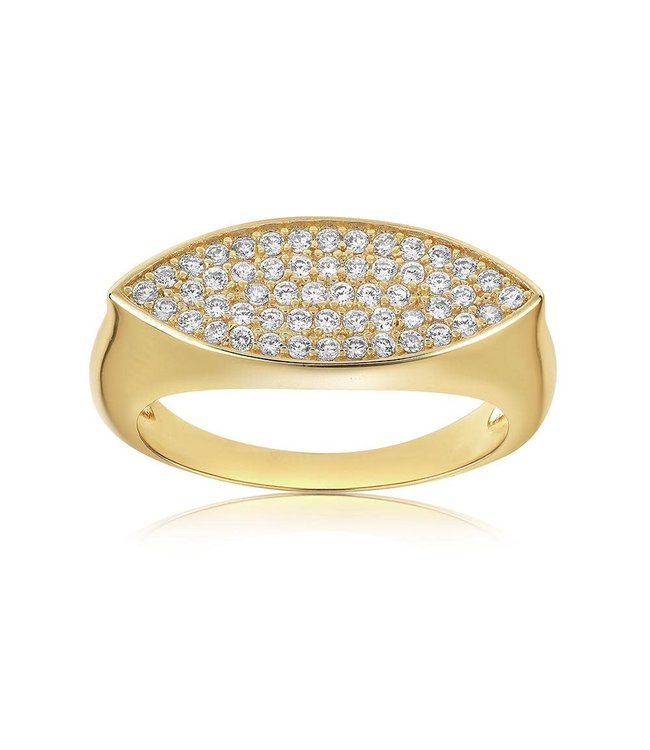 Pave Marquise Ring