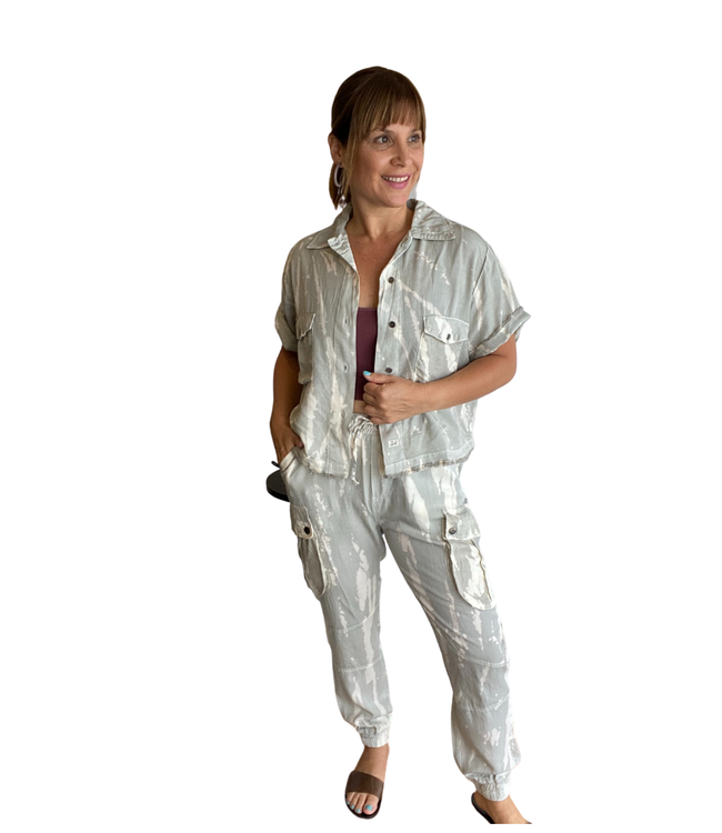 Tie Dye Tencel Jogger Set
