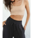 Seamless Ribbed Tank Short Top