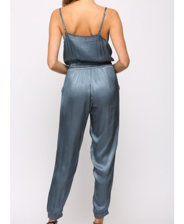 Cami Top Woven Jumpsuit