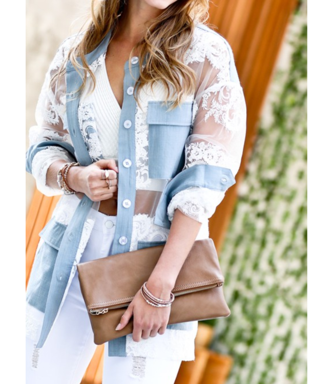 Embroidered Lace Jacket
