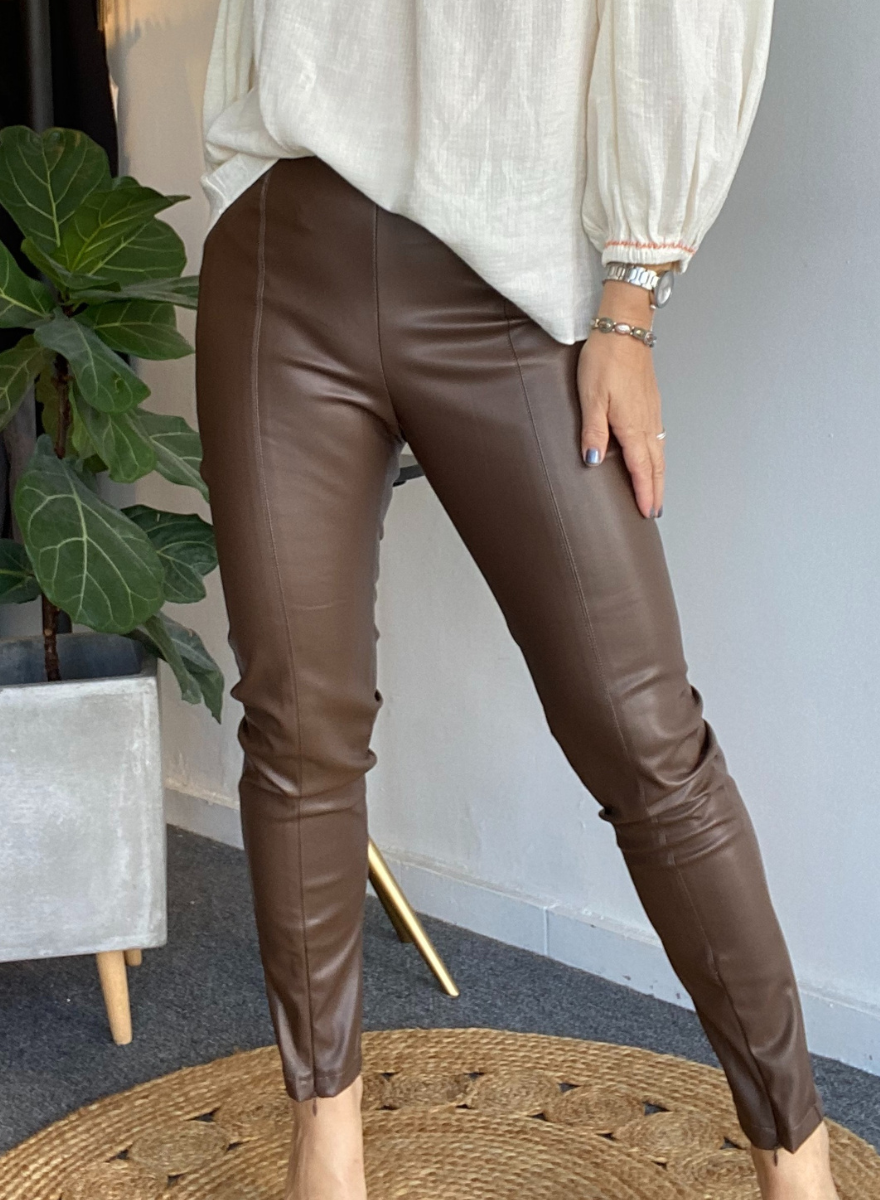 Carnaby Faux Leather Pants, Spice | Sanctuary – North & Main Clothing  Company