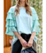 Sequent Sleeves Blouses