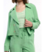 Green Cropped Jacket Blazer