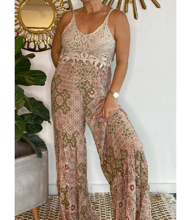 Lace Palazzo Jumpsuit