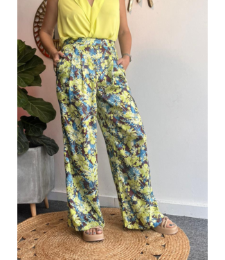 PASSO Floral Wide Pants