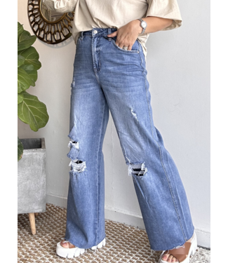 PASSO High Rise Wide Jeans
