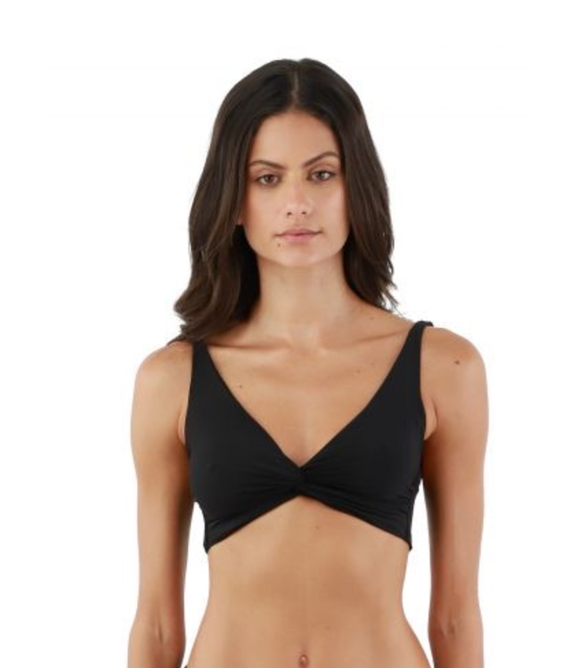 Black Knotty Top Swim