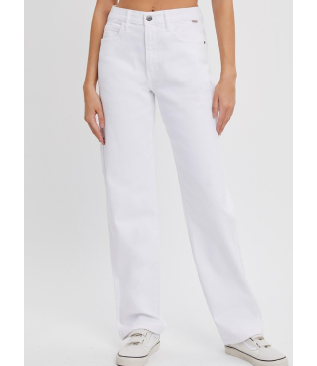 Baggy White Jeans
