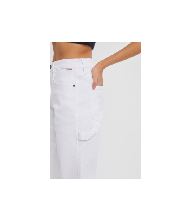 Baggy White Jeans