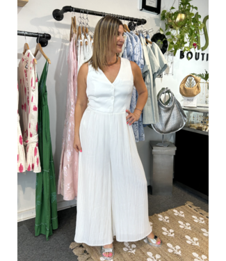 Pleated Jumpsuit