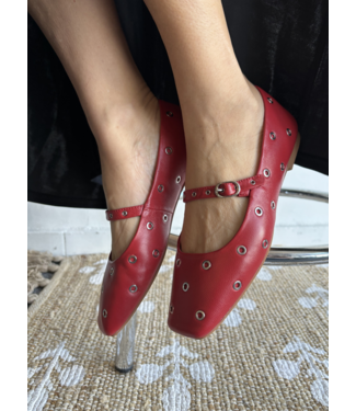 MATISSE Mary Jane Red Flat