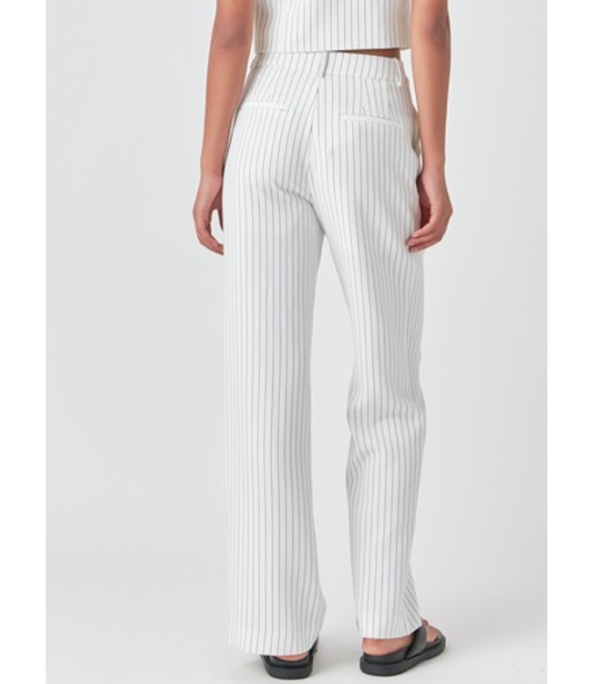 Pinstriped Trousers