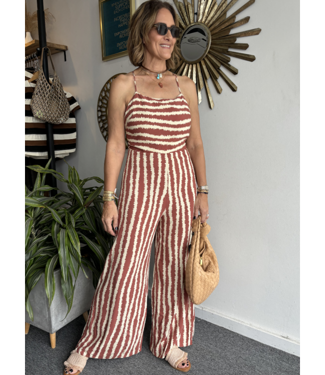 Abstract Jumpsuit