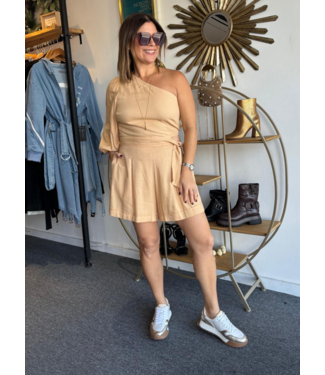 Dress To Linen Romper