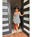 Blue Striped Dress